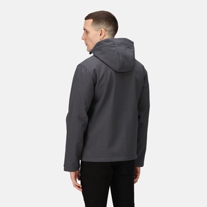 Wholesale winter <b>thick</b> sports Stand zipper outdoor soft shell jacket padded high quality Jacket Casual winter warm men's jacket - Product Image 2