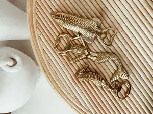 Abridor de botellas de latón y Metal de Color dorado con diseño de sirena náutica, suministros de apertura para Bar, Pub, proveedor indio, juegos de Bar - Product Image 2