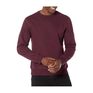 Sudadera unisex con cuello redondo y logotipo personalizado | Jersey deportivo con bordado para hombre y mujer | Fábrica OEM / ODM - Product Image 1