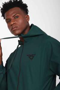 customized logo design OEM <b>embroidery</b> and printed heat transfer printing zipper hooded hood and trousers two piece <b>sets</b> for men - Product Image 6
