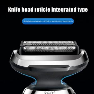 Cabezal de Repuesto para Afeitadora Eléctrica Mini, Triple Cuchilla, Lavable, para Cara, Cuerpo y Barba - Product Image 6