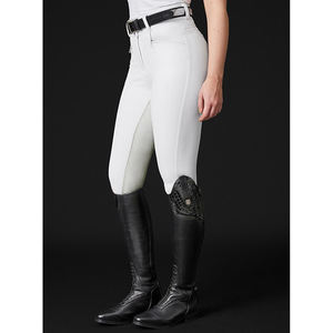 Pantalones de diseño premium personalizados al por mayor con asiento completo agarre de silicona pantalones de ropa ecuestre técnica pantalones de montar a caballo - Product Image 4