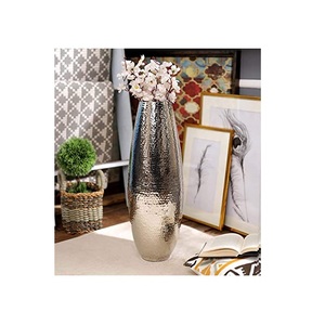 Vase à fleurs en métal, Style tendance, Design moderne, Vase de finition coloré, parfait pour le côté du lit de mariage, vente en gros - Product Image 2