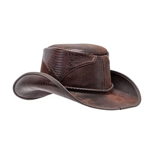 Sombrero de Vaquero Estilo Western Personalizado al por Mayor, Marca WENZO, Ajustable, para las Cuatro Estaciones, Unisex, para Adultos - Product Image 1