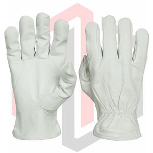 Guantes de Trabajo de Cuero de Primera Calidad - Color y Logotipo Personalizables, Equipo de Seguridad Resistente a Desgarros y Transpirable - Product Image 4