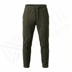 Pantalons de jogging à jambe droite pour homme, jogging ample, surdimensionné, vintage, délavé à l'acide, ourlet ouvert, pantalon de survêtement droit évasé, pantalon d'hiver - Product Image 1