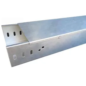 Hot-Dip Galvanized channel type cable tray/electric wire cable tray/cable Channel tray accessories