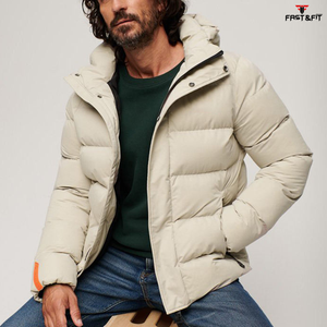 Chaqueta de Hombre Acolchada, Impermeable, Transpirable y Resistente al Viento, con Cuello Alto, Hecha en Pakistán, Precio al por Mayor, Alta Calidad - Product Image 3