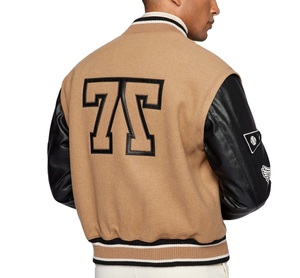 Wool <b>Leather</b> Sleeve Baseball Letterman Chenille Patches Work Custom Varsity <b>Jacket</b> for Men <b>Jacket</b> for Men <b>Jackets</b> for Men - Product Image 2
