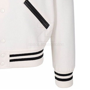 Veste de survêtement pour homme 100% coton Col montant Logo avant Style classique Chaude pour l'entraînement des équipes sportives Port quotidien Hiver - Product Image 6
