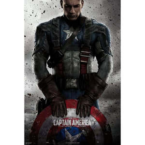 Poster en toile Captain America de Marvel, design moderne pour décoration murale - Product Image 3