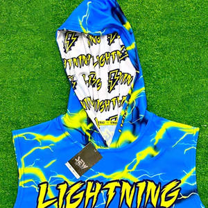 Nueva llegada de alta calidad jóvenes 7 en 7 uniformes de fútbol americano elegante cosido diseño transpirable con técnica de sublimación - Product Image 3