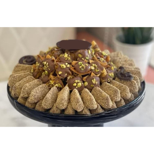 High Quality Black Metal Chocolate Bowl Wholesale Home Hotel Table Top <b>Sweets</b> Chocolate Serving Bowl In Competitive Price - Product Image 1