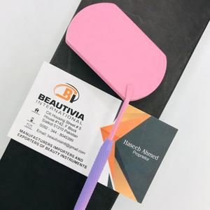 Miroir d'extension de cils en acier durable de haute qualité avec outil de pince à épiler à sourcils pratique à poignée creuse - Product Image 2