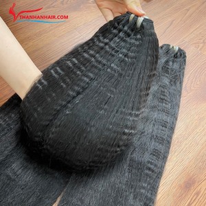 LUXE KINKY Curly trame faisceau couleur naturelle 100% Extensions de cheveux humains Style de luxe de Thanh An hair - Product Image 1
