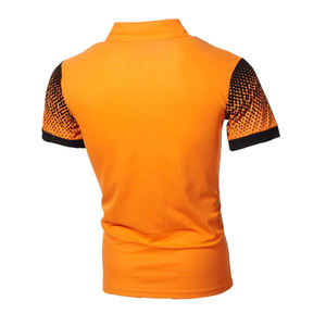 Camisetas de polo deportivas informales para hombre OEM al por mayor, camisetas de golf de algodón de talla grande con bordado de manga corta estampado de punto - Product Image 2