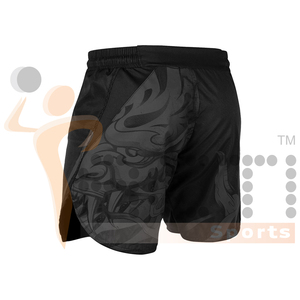 Mma Shorts Kick Boxing Custom Short de boxe Muay Thai de haute qualité pour hommes - Product Image 3