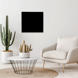 350W Black Aluminium Infrared Heating Panel Frameless Smart <b>Control</b> Energy Efficiency Class Overheat Protection Waterproof Fast - Product Image 2