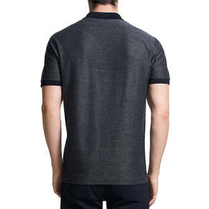 เสื้อโปโลแขนสั้นสำหรับผู้ชายผ้าฝ้าย100% คุณภาพสูงออกแบบได้ตามที่ต้องการสำหรับฤดูร้อน - Product Image 6