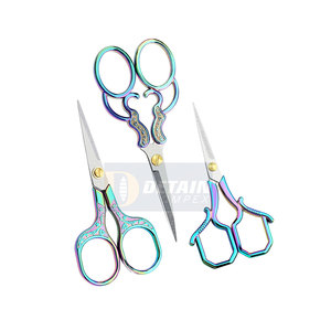Customized Sewing Embroidery <b>Scissors</b> Fancy Handle Stainless Steel Embroidery <b>Scissors</b> for Threading Needlework - Product Image 1
