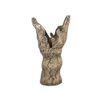 Vases à fleurs en verre de qualité supérieure avec cadre en métal pointu pour décoration de mariage à la maison - Product Image 5