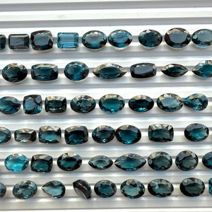 พลอยเมห์ราจูดิน ลอนดอนบลูโทแพซ พลอยธรรมชาติสำหรับทำเครื่องประดับหรูหรา ราคาขายส่ง พลอยประจำเดือนธันวาคม รัฐราชสถาน - Product Image 3
