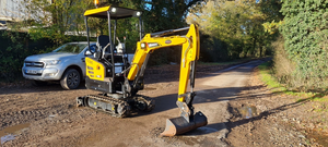 Mini-excavatrice Sany SY18C SY16C de haute qualité en gros, équipement de terrassement sur chenilles de 2 tonnes, mini-excavatrice d'occasion à vendre - Product Image 5