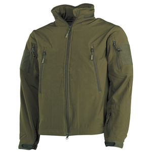 Chaqueta de Invierno Softshell de Alta Calidad para Hombre, Estilo Urbano con Cremallera Impermeable de Lona y Botones, Forro Polar - Product Image 1