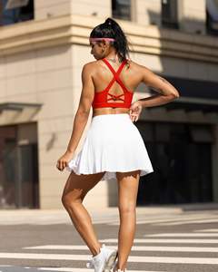 Soutien-gorge de fitness et de yoga pour dames Nouveau design Seamless Stretchy avec coussinets amovibles Grande taille Respirant Fitness & Yoga Wear - Product Image 3