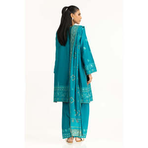 Ensemble de costume brodé 3 pièces IUSTKSD-2004 Summer Lawn Sequence - Product Image 3