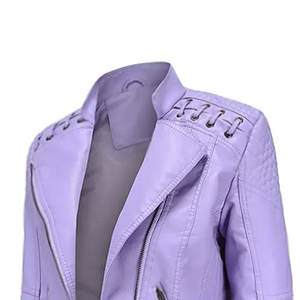 2025 Meilleures ventes Femmes Mode Vestes en cuir Vêtements d'hiver Femmes Mode Vestes en cuir - Product Image 5