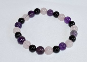 Wholesale Trending Empath Protection 8mm Round Beaded <b>Bracelet</b> Semi Precious Healing Crystal For Jewelry Meditation Fashion - Product Image 3