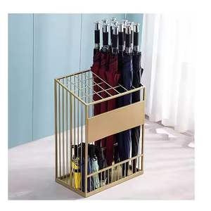Exclusive Creative Metal Leather <b>Umbrella</b> Rack <b>Holder</b> Modern Style Decorative <b>Umbrella</b> Stand at Competitive Prices - Product Image 3