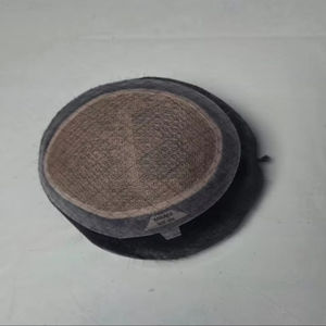 Perruque toupet Miraje Model Taz BD en cheveux humains Remy indiens avec une densité de 100%, vague profonde naturelle et vague corporelle, base en dentelle PU - Product Image 4