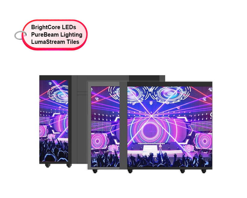 DJ Station Facade LED Video Wall