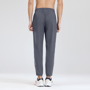 High Quality Men's Sweat Pants <b>Washed</b> Cotton Fleece Sweatpants Unisex Joggers with Straight Pattern Breathable - Product Image 3