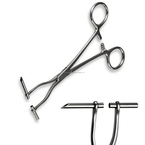 Pince manuelle pour septum en acier inoxydable de qualité chirurgicale, réutilisable, outil de piercing corporel professionnel, certifié CE, classe ISO13485 - Product Image 3