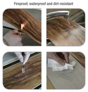 Suelo de vinilo autoadhesivo de <span class=keywords><strong>Pvc</strong></span>, 1 rollo de 60cm x 3m/10m, vinilo autoadhesivo de mármol, adhesivo impermeable para suelo - Product Image 4