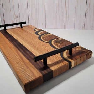 Meilleur plateau en bois design avec plateau de service en bois de taille personnalisée pour la maison, le restaurant, le bar, le mariage et l'hôtel à prix réduit - Product Image 2