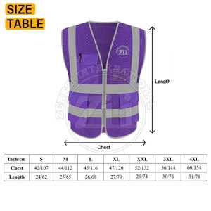 Chaleco de Seguridad Reflectante de Alta Visibilidad con Luz LED Impermeable de Primera Calidad con Diseño Personalizado, Clase 1 ANSI, Ligero, con Logotipo Personalizado - Product Image 6
