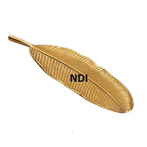 Bandeja para servir aperitivos dulces o con acabado de níquel, vajilla de gran venta, Plato decorativo, bandeja para servir de Metal sólido de estilo clásico - Product Image 6