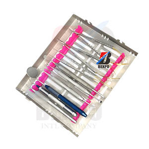 Micro Ciseaux Porte-Aiguille Molt Ascenseur Périosté Sonde Parodontale Kit de Microchirurgie instruments - Product Image 3