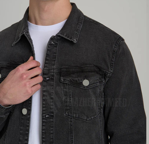 Veste en jean pour homme Prix raisonnable Veste en jean pour homme Tenue de bonne qualité Vestes en jean pour homme du Pakistan - Product Image 4