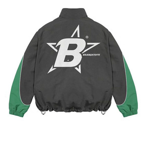 Ensemble coupe-vent pour hommes nouvelle conception personnalisée de survêtements coupe-vent logo personnalisé grande taille nouvelle mode 2025 Street Wear - Product Image 5