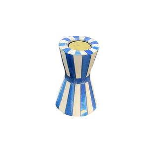 Elegante candelabro de candelita de latón de resina, tarro de vela de madera y linterna para el hogar, restaurante, decoración de Navidad y Pascua - Product Image 1
