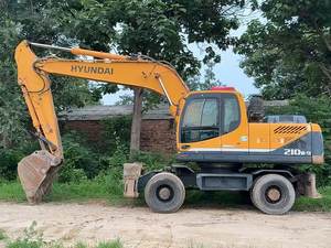 Excavadora Hidráulica de Orugas Hyundai de 210w-9 en Excelentes Condiciones, 12 Toneladas, Motor de Engranajes Incluido, Componentes Principales, Usada en Corea - Product Image 6