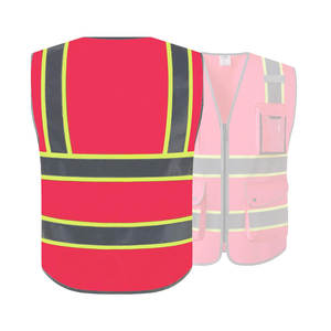 Servicio OEM Venta al por mayor Tarifa Hi Vis Chaleco DE SEGURIDAD Fabricante popular Ecológico Estilo único Bolsillos de carga Chaleco de seguridad - Product Image 6