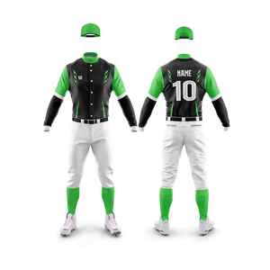 Fournisseur en gros d'uniformes de baseball personnalisés sublimés de pantalons en jersey d'équipe vêtements de sport professionnels à la mode pour jeunes adultes - Product Image 1
