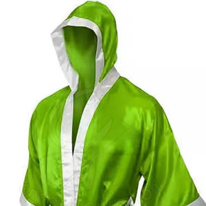 Create Your Own Customize Design Training Wear Boxing Gown Professional Made Boxing Gown <b>Robe</b> With <b>Hood</b> - Product Image 4