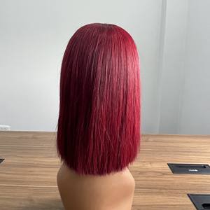 MEILLEURE VENTE!! Prix de gros Perruque de cheveux humains vierges naturels de toutes les couleurs extensions et perruques de cheveux humains de haute qualité - Product Image 3
